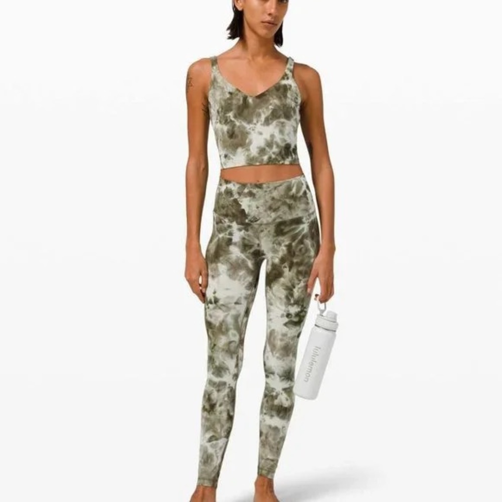 lululemon Align™ High-Rise Pant 25” Diamond Dye Olive - Picture 2 of 4